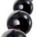 Анальная цепочка A-toys, цвет: черный - 28,3 см