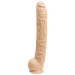 Фаллоимитатор Doc Johnson Dick Rambone Cock 14.5", цвет: телесный - 39 см