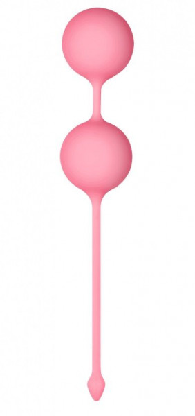 Вагинальные шарики из силикона СЕКС РФ, цвет: розовый