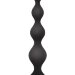 Анальная цепочка Perles D Lux Short, цвет: черный - 16,5 см