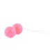 Вагинальные шарики Love Balls, цвет: розовый