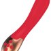 Вибратор Posh с функцией нагрева - 20 см, цвет: красный