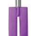 Шлепалка Leather Slit Paddle, цвет: фиолетовый - 35 см