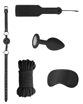 Игровой набор Introductory Bondage Kit №5, цвет: черный