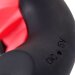 Эрекционное виброкольцо Erotist, цвет: черно-красный