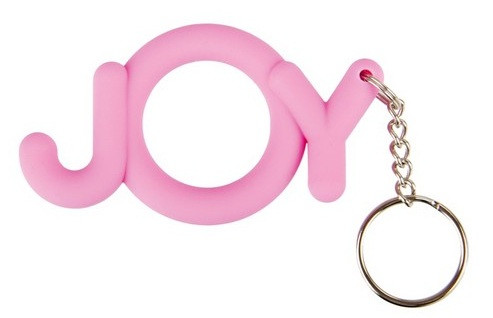 Кольцо-брелок Joy Cocking, цвет: розовый