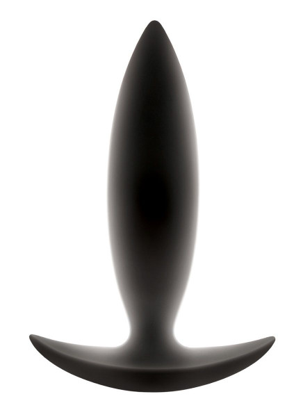 Анальная пробка для ношения Renegade Spades, цвет: черный - 10,1 см