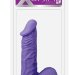 Стимулятор-фаллос XSKIN 6 PVC DONG, цвет: фиолетовый - 15 см
