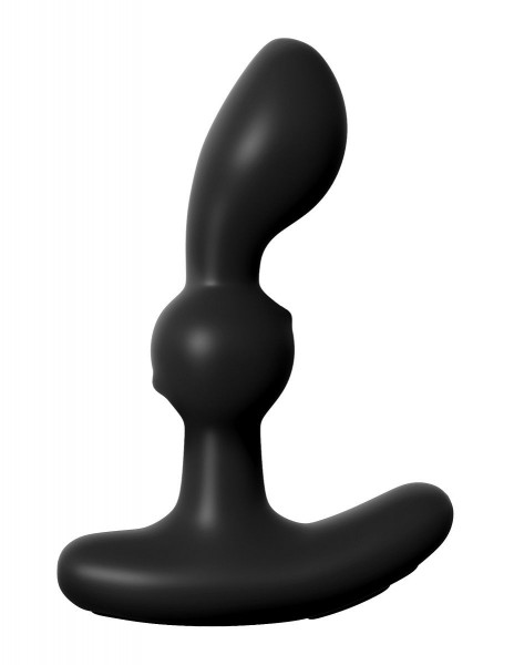 Вибромассажер простаты Pipedream P-Motion Massager, цвет: черный - 15,2 см