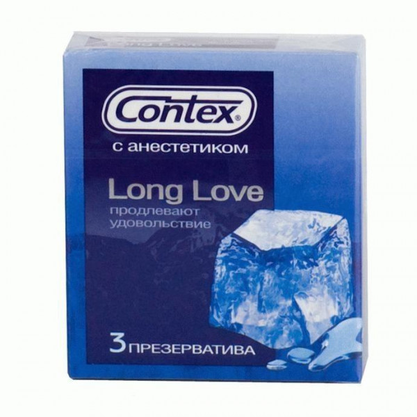 Презервативы Contex Long Love - 3 шт.