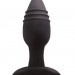 Средняя анальная пробка Renegade Plug 4, цвет: черный - 12 см