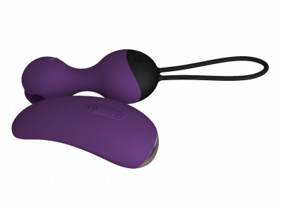 Виброшарики с вибропультом SuperNova, цвет: фиолетовый
