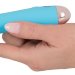 Мини-вибратор Cuties Mini - 12,9 см, цвет: голубой