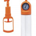 Вакуумная помпа A-toys с манометром и прозрачной колбой, цвет: оранжевый