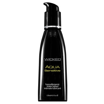Мягкий лубрикант Aqua Sensitive на водной основе - 120 мл.