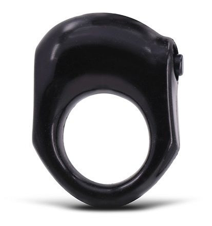 Эрекционное кольцо Buzz-Cock Alpha с вибрацией, цвет: черный