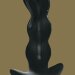 Анальный вибромассажер Naughty, цвет: черный - 14,5 см