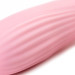 Вибратор-пульсатор с функцией подогрева Milly - 20 см, цвет: розовый