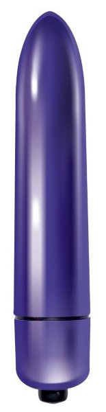 Вибропуля Mae - 9 см, цвет: фиолетовый