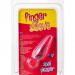 Анальная пробка Finger Sleeve Anal Pleaser с колечком для фиксации на пальце, цвет: прозрачный