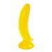 Фаллоимитатор на присоске Banana - 17,5 см, цвет: желтый