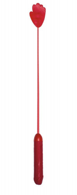 Стек с фаллосом вместо ручки, цвет: красный - 62 см