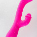 Силиконовый вибратор Nalone Idol с клиторальным стимулятором, цвет: розовый
