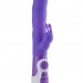 Вибратор Instyle Duo Vibrator 5.5inch с клиторальным стимулятором, цвет: фиолетовый, белый - 14 см