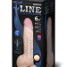Реалистичный фаллоимитатор на присоске F LINE - 20,5 см