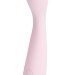 Силиконовый перезаряжаемый вибромассажер Nigel - 17,5 см, цвет: нежно-розовый