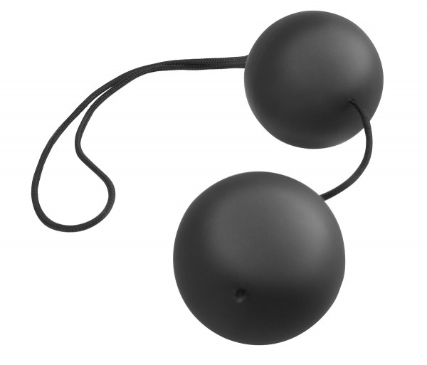 Анальные шарики Pipedream Vibro Balls, цвет: черный