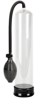 Вакуумная помпа с насосом в виде груши Classic XL Extender Pump, цвет: прозрачный