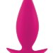 Анальная пробка для ношения INYA Spades Medium, цвет: розовый - 10,2 см