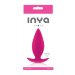 Анальная пробка для ношения INYA Spades Medium, цвет: розовый - 10,2 см