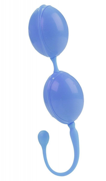 Вагинальные шарики L amour Premium Weighted Pleasure System, цвет: голубой