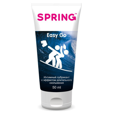 Интимный лубрикант Spring Easy Go с длительным скольжением - 50 мл.