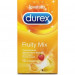 Презервативы Durex Fruity Mix с фруктовыми вкусами - 12 шт.