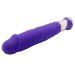 Вибратор ECSTASY Deluxe Rowdy Dong - 21,5 см, цвет: фиолетовый