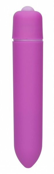 Вибропуля Speed Bullet - 9,3 см, цвет: фиолетовый