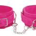 Замшевые манжеты Pipedream Pink Wrist Cuffs, цвет: розовый