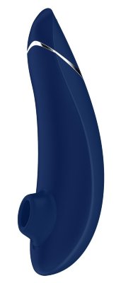 Бесконтактный клиторальный стимулятор Womanizer Premium, цвет: синий