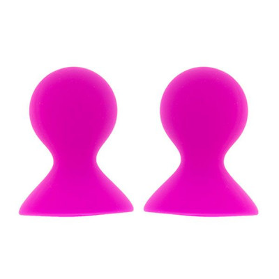 Помпы для сосков Lit-Up Nipple Suckers Large Pink, цвет: розовый