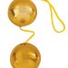 Вагинальные шарики Balls, цвет: золотистый