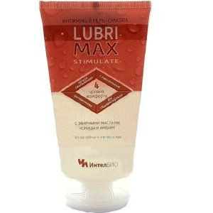 Возбуждающий интимный гель-смазка Lubrimax Stimulate на водной основе - 150 мл.