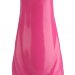 Розовая анальная втулка с круглой головкой - 17,5 см.