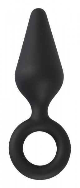 Анальная пробка Soft Touch Anal Plug L, цвет: черный - 15,5 см