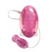 Вибропулька Lighted Shimmers LED Bliss Teasers с пультом-кристаллом и светодиодами, цвет: розовый