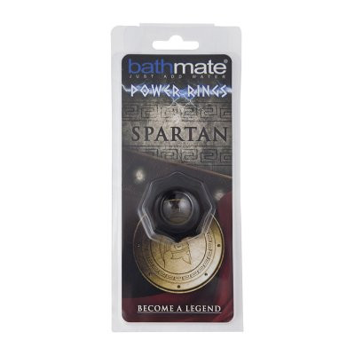 Эрекционное кольцо Bathmate Spartan, цвет: черный