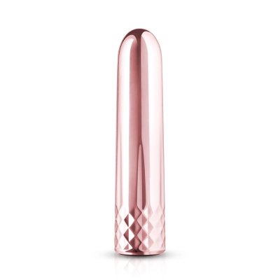 Перезаряжаемый мини-вибратор Mini Vibrator - 9,5 см, цвет: розовый