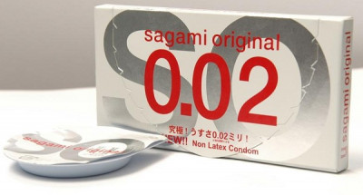 Ультратонкие презервативы Sagami Original - 2 шт.